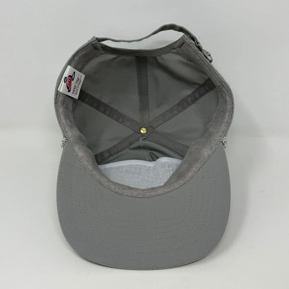 Vintage Otto Cap Shel Lab Gray Rope Hat Mens‎ Adjustable Tech Workwear Hat
